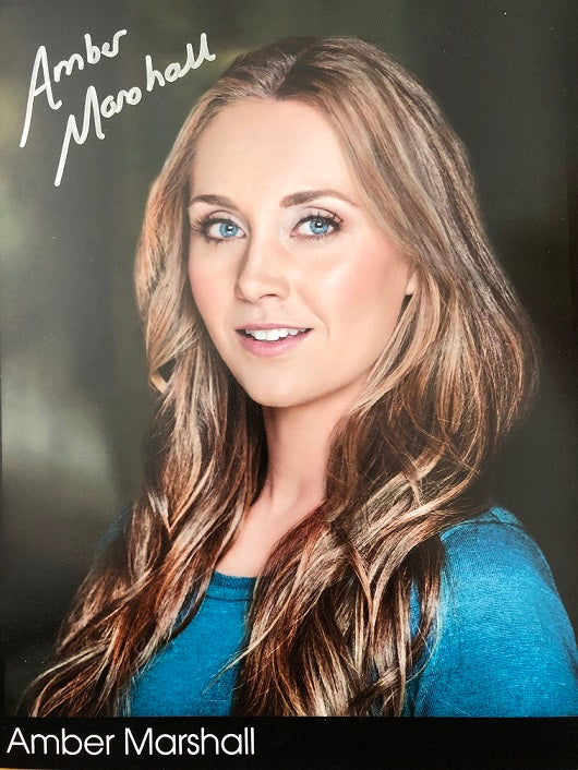 Autographed Photo:  Amber's Official Headshot